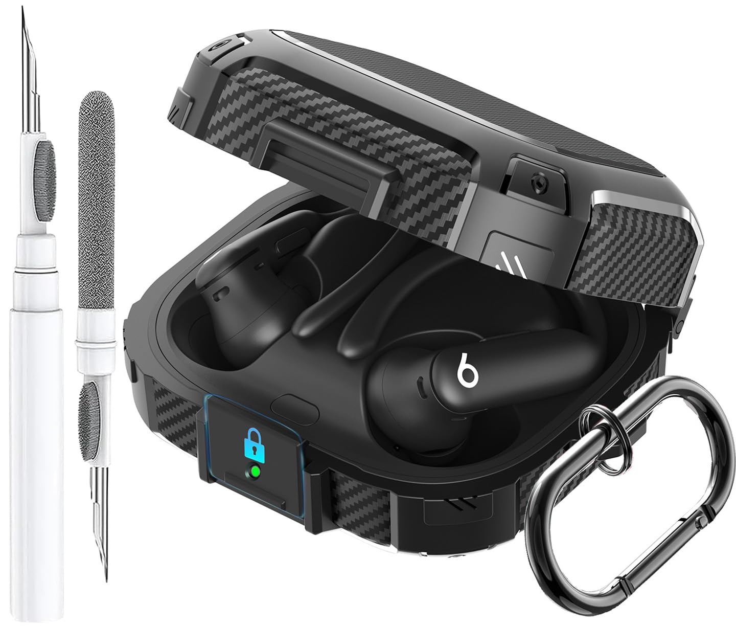 Olytop Compatible with Beats Powerbeats Pro 2 Case 2025 with Lock