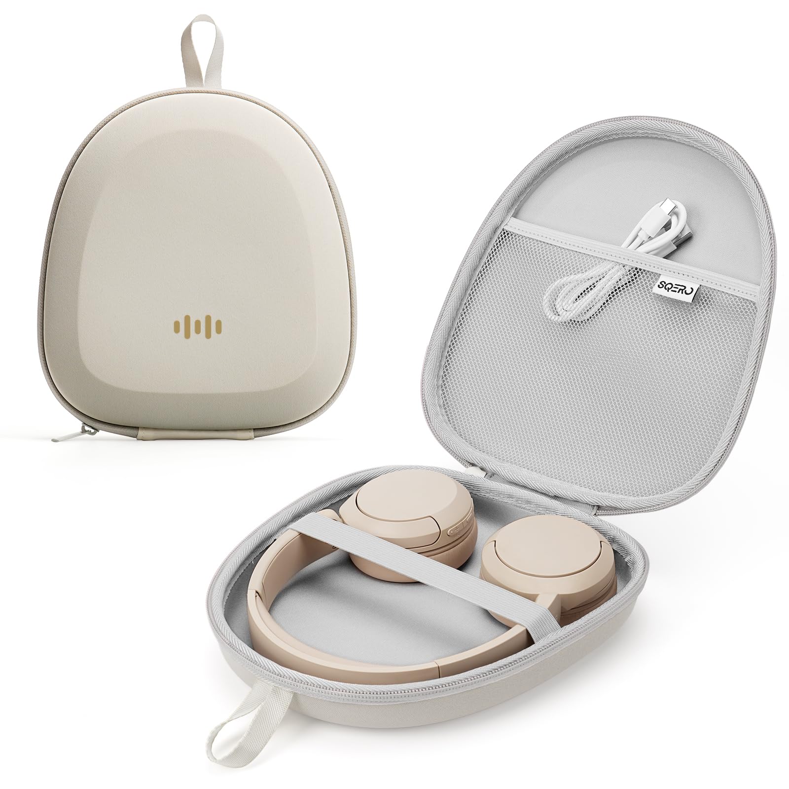 SQERO Headphone Case Hard Shell Super-Slim